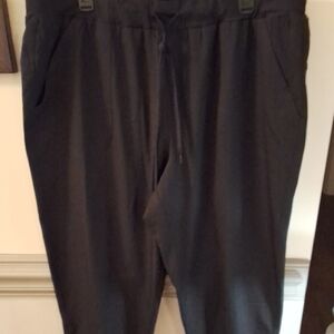 St. John's Bay Black Drawstring Joggers